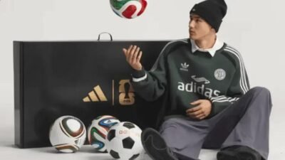 Adidas lança kit colecionável com bolas das Copas de 1970 a 2026