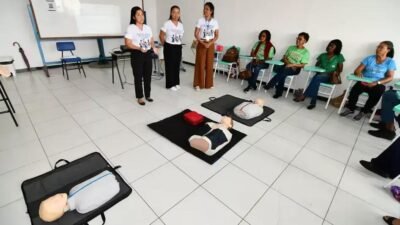 Agentes comunitários de saúde de Alagoinhas são capacitados em primeiros socorros