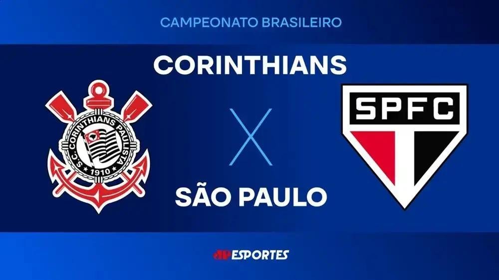 Corinthians enfrenta São Paulo em clássico do Brasileirão hoje