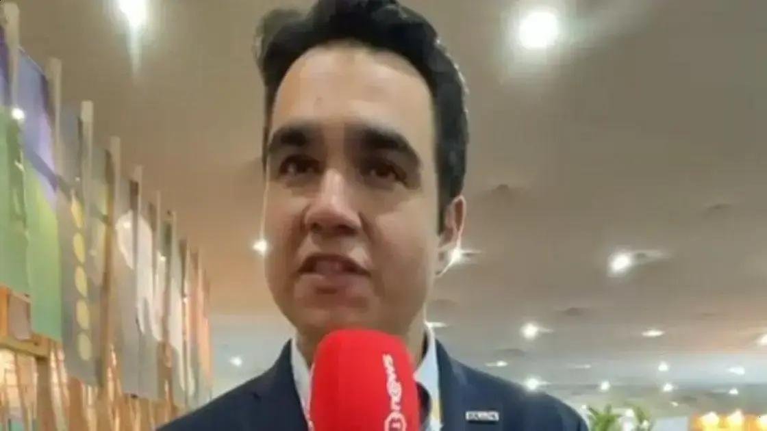 Eduardo Sodré apresenta plano de ação climática na COP30 em Belém