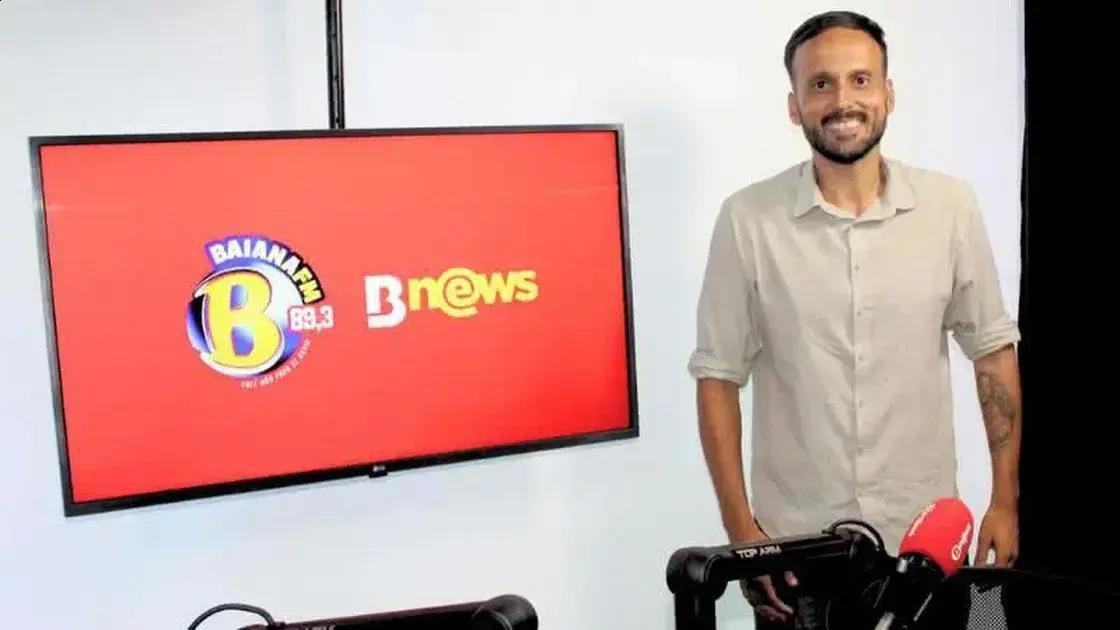 Fábio Gomes é o novo reforço na resenha esportiva da Baiana FM