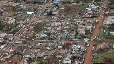 FGTS será antecipado para trabalhadores afetados por tornado no Paraná