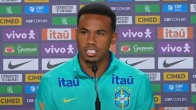 Gabriel Magalhães é cortado da Seleção Brasileira após lesão em amistoso