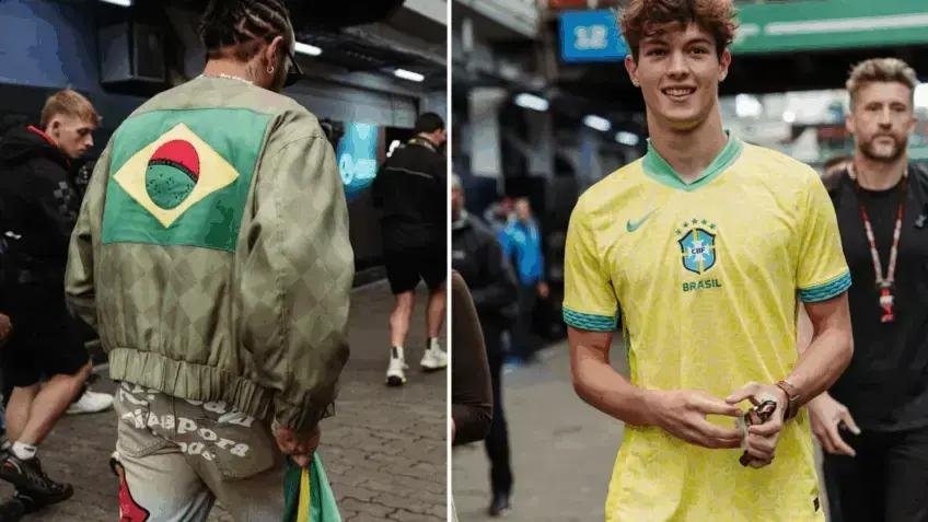 Hamilton brilha em Interlagos com homenagem ao Brasil no GP de SP