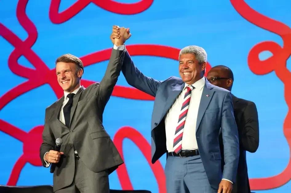 Jerônimo Rodrigues destaca relações entre Bahia, África e França ao lado de Macron