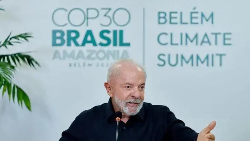 Lula defende ação eficaz para mudanças climáticas na COP30