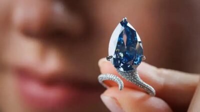Mellon Blue: O diamante azul que superou expectativas em leilão