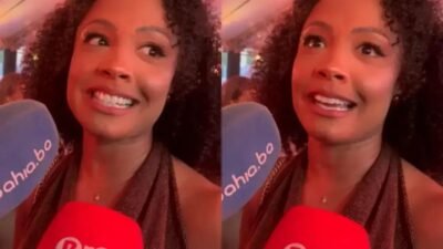 Rafaela Moreira enfrenta chuva e comparece ao show de Leo Santana em Salvador