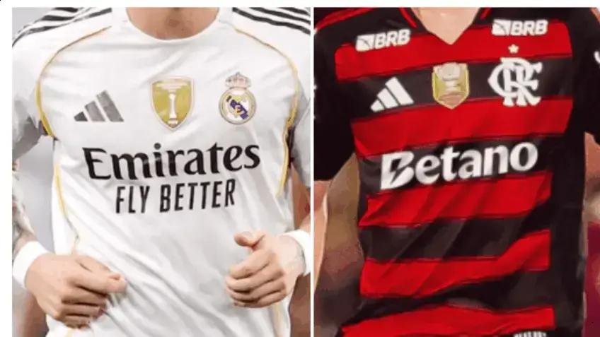 Real Madrid lidera vendas de camisas, Flamengo fica em oitavo lugar