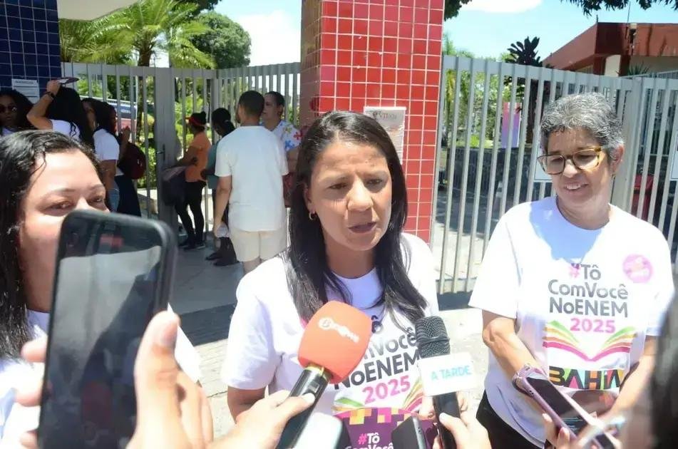 Rowenna Brito e o otimismo dos estudantes no segundo dia do Enem