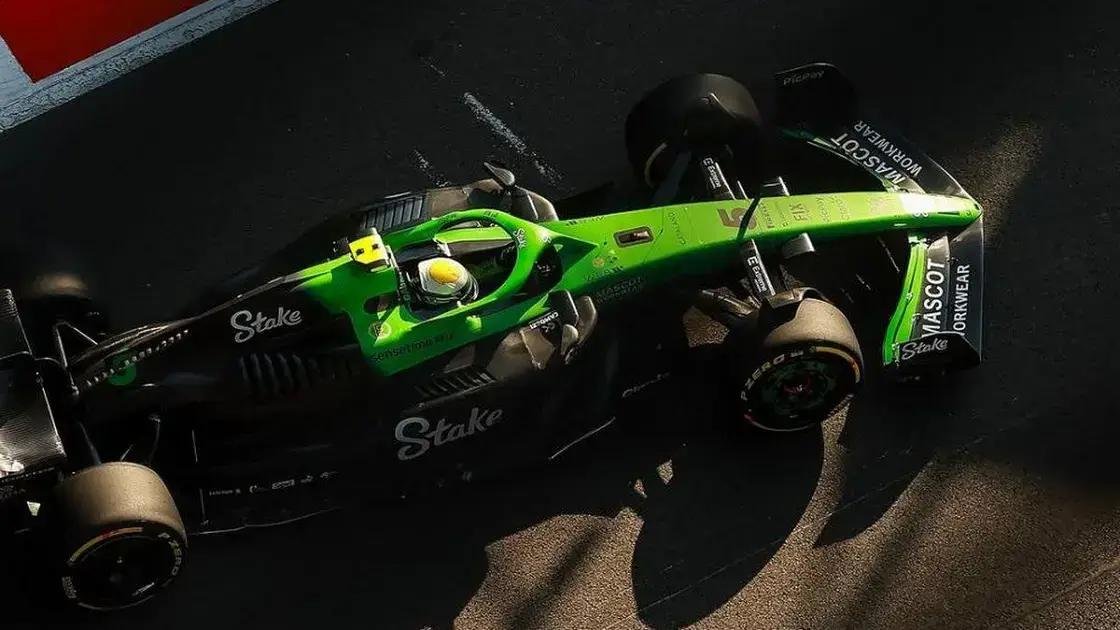 Sauber revela nova pintura para GP de Las Vegas em despedida da F1