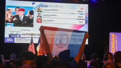 Zohran Mamdani é eleito prefeito de Nova York em noite histórica para os democratas