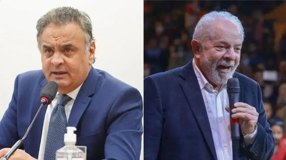 Aécio Neves critica Lula por uso de cadeia nacional em pronunciamento político