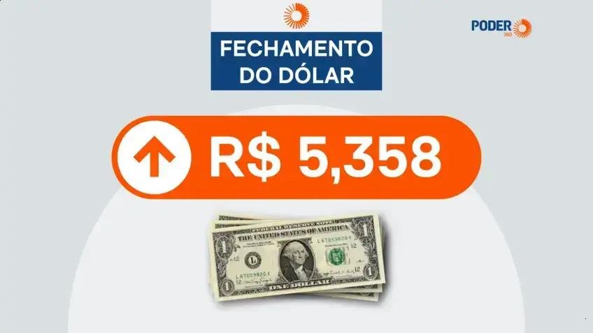Dólar fecha em alta enquanto a Bolsa registra queda de 0,36%
