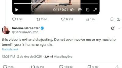Sabrina Carpenter Se Manifesta Contra Uso de Sua Música em Propaganda de Trump