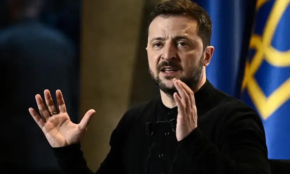 Zelensky destaca avanços nas negociações de paz entre Ucrânia e EUA